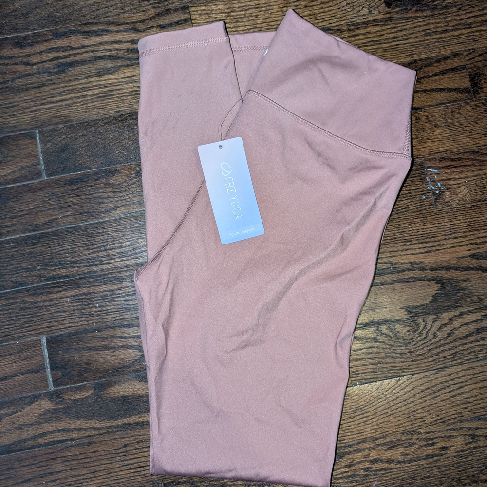 Craz Yoga Dusty Pink Leggings